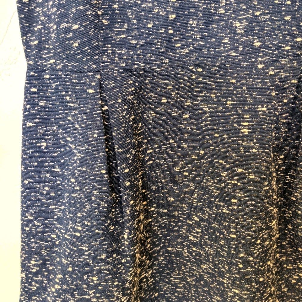 Sea New York blue cream tweed dress - Picture 7 of 10